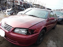 2000 TOYOTA CAMRY LE BURGUNDY 2.2L AT Z17961